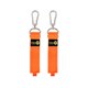 thumbnail image 1 of Correas de almacenamiento Hook 'N Hang Wrap-It - 24"" (paquete de 2) Blaze Orange - Correas de mosquetón para usar como soporte para cable de extensión Correas resistentes con ganchos para almacenamie, 1 of 1