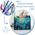 thumbnail image 3 of ERJLKXP Pen Holder for Desk Organizer,Abstract Watercolor Flower Pencil Cup Holder,Pen Desktop Storage Box for Home and Office Makeup Brush Holder, 3 of 6