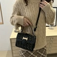 thumbnail image 6 of ​Medium Shoulder Tote 8.86x6.3x3.74in PU Structured Handbag Black Beige Khaki Spacious Crossbody Bag Work Commute Purse Casual Satchel Everyday Essential Lightweight Roomy Carry Bag, 6 of 6