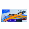 thumbnail image 1 of Bolígrafo Punto Fino Retráctil  Negro Caja con 12 Piezas Pluma Lapicero  Pin Point, 1 of 3