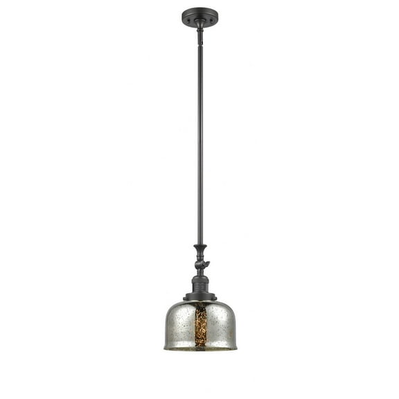 Innovations 1-LT Large Bell 8" Mini Pendant - Oil Rubbed Bronze - 206-OB-G78