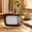 Black, variant on Vintage TV Shaped Wooden Photo Frame 5x5 Inch Desktop Hanging Display Black