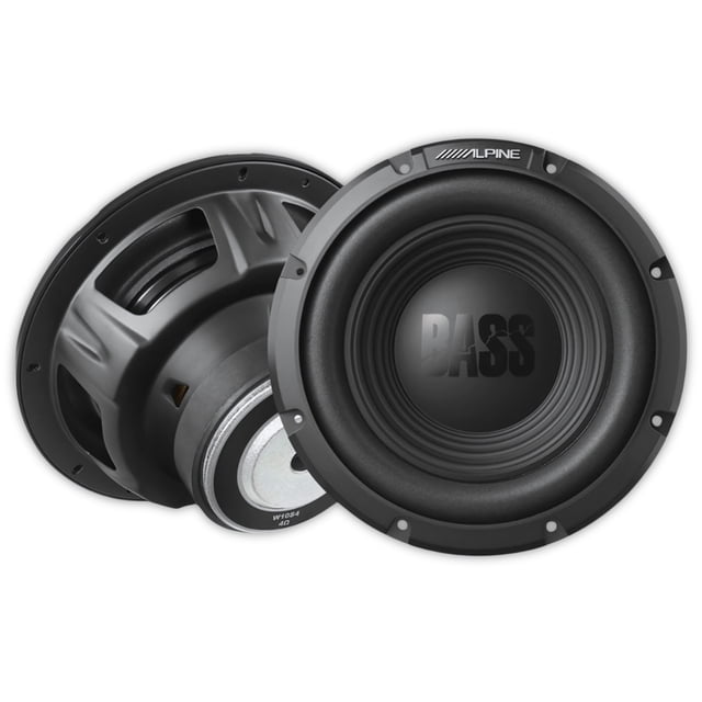 Subwoofer Alpine W10S4 10 PLG Bass Line 750W 4 Ohms