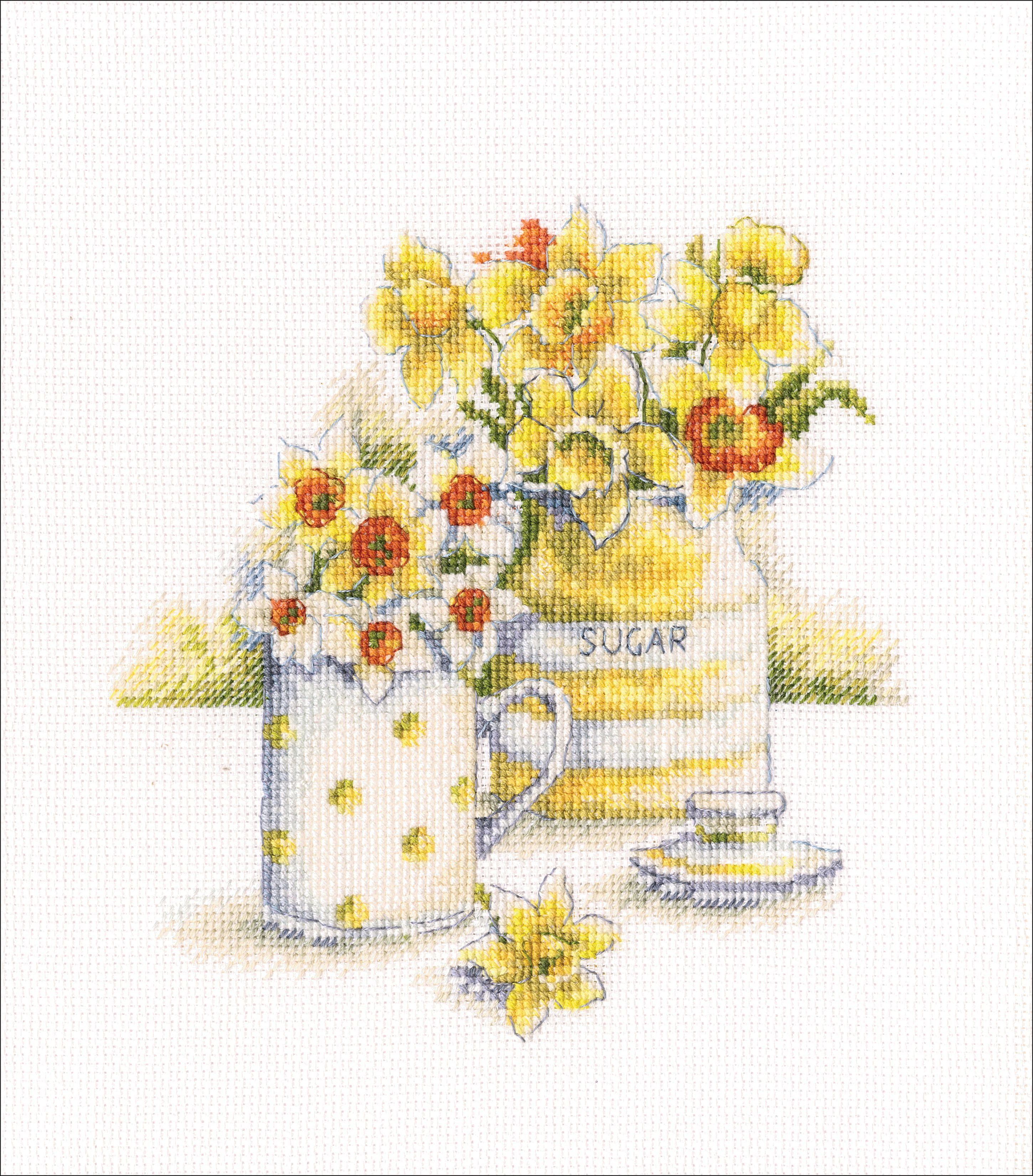 RTO Counted Cross Stitch Kit 6"X6.5"Spring Light (16 Count) Walmart