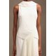 thumbnail image 5 of Vestido Bellabarnetten Jozie sin mangas doblado con cola de pez, 5 of 10