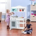 thumbnail image 3 of Costway Kids Kitchen Playset Cookware Cooking Set with Pots & Pans, 3 of 10