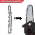 thumbnail image 4 of 2PCS 4-Inch 1/4 Inch Guide Bar Mini Chainsaw Replacement Chains for Cordless Electric Saws, 4 of 5