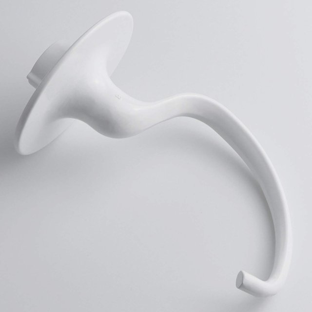 Gancho de masa para batidora de cocina K5ADH para batidora de pie con elevación de tazón de 5 cuartos, compatible con el modelo auxiliar de batidora de cocina KSM50 KSM5-K5SS, etc. de Sikawai