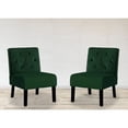 thumbnail image 2 of Frankly 21'' Wide Tufted Velvet Slipper Chair&nbsp;(Set of 2), 2 of 2