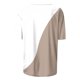thumbnail image 4 of mfyjkho Tops Casuales Para Mujer, Camiseta De Moda Para Mujer Con Cuello Redondo Arrugado, Manga 3/4, Corte Holgado Y Mangas Cortas Tops Para Hacer Ejercicio Xl, 4 of 7