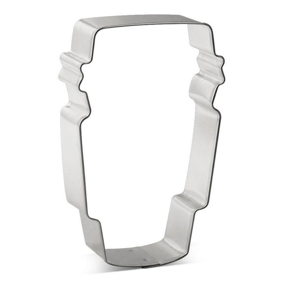 Latte Cup Cookie Cutter 4 in B1537 - Foose Cookie Cutters - USA Tin Plate Steel