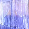 thumbnail image 3 of USB Power Curtain LED Light String Christmas Decoration for Hoem Bedroom 2024 Xmas Tree New Year 2025 Party Decor Natal Noel, 3 of 5