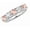 Morganite, variant on 1-7 Carat Round Platinum Natural Gemstone and Diamond Wedding Band (AAAA Heirloom Quality) Emerald 1 Carat Size: 8