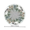 thumbnail image 5 of Christmas Tree Skirt Decorations Santa Claus Snowflake Christmas Tree Skirt Exquisite Tree Bottom Decoration Tree Skirt, 5 of 5
