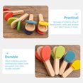 thumbnail image 2 of 3pcs Kids Castanet Wooden Castanets Toys Percussion Musical Toy Kids Instrument, 2 of 7