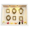 thumbnail image 1 of DIY Silhouette Shadow Box Frame Kit, Mini Gold Memory Collage Picture Frame for Crafts, Mothers Day, Anniversary, Wedding Gift, 8.5x10.5 Inches, 1 of 8