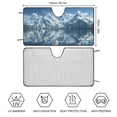thumbnail image 2 of Car Windshield Sunshade Umbrella - Foldable Car Windshield Sun Shade Cover, Layers UV Block Coating, 55"x30" Front Window Heat Insulation Protection, for Auto Sedan, SUV Windshield, 2 of 8