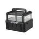 thumbnail image 5 of Contenedor de transporte de tortugas jinwen caja portadora para exteriores con asa tanque de tortuga portátil de doble capa, 5 of 8
