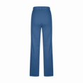thumbnail image 4 of Aricy Women's Wide Leg Pants Casual Summer Loose Pants for Womens Elastic Waist Trousers Solid Comfy Stretch Breathable Running Workout Lounge Pants with Pockets Straight Leg Slacks, 4 of 4