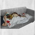 thumbnail image 6 of Casino Soft Flannel Fleece Throw Blanket, King of Heart Deck Romantic Graphic Play Card Design Gambling Luck Chance Theme, Cozy Plush for Indoor and Outdoor Use, 70" x 90", Multicolor, by Ambesonne, 6 of 6
