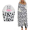 thumbnail image 3 of Manta de peluche esponjosa y supersuave - Manta polar con capucha para llevar, también adecuada como manta, colcha, manta para sofá y salón - manta para sofá y sofá, 3 of 7