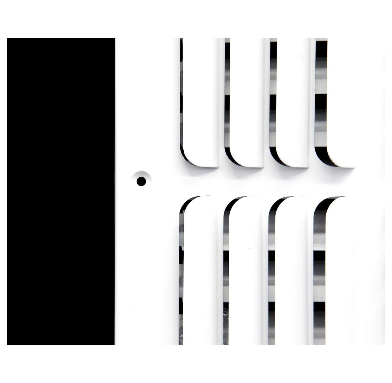 14" X 14" 3-Way Fixed Curved Blade AIR Supply Diffuser - Vent Duct Cover - Grille Register - Sidewall or Ceiling - High Airflow - White…