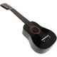 thumbnail image 1 of Guitarra acústica de 21 pulgadas, tamaño pequeño, portátil, de madera, para niños (negro), 1 of 6