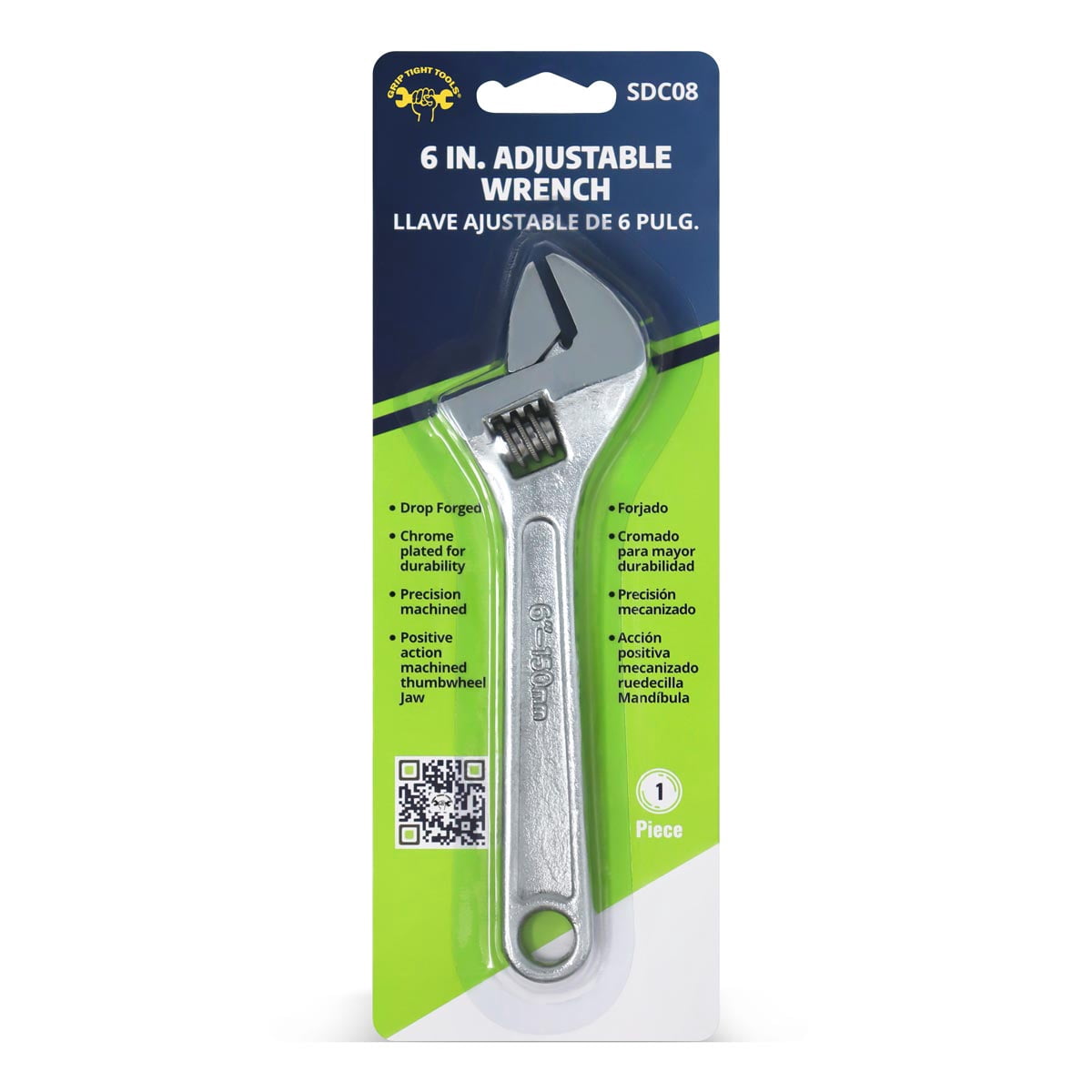 6 in. Adjustable Wrench