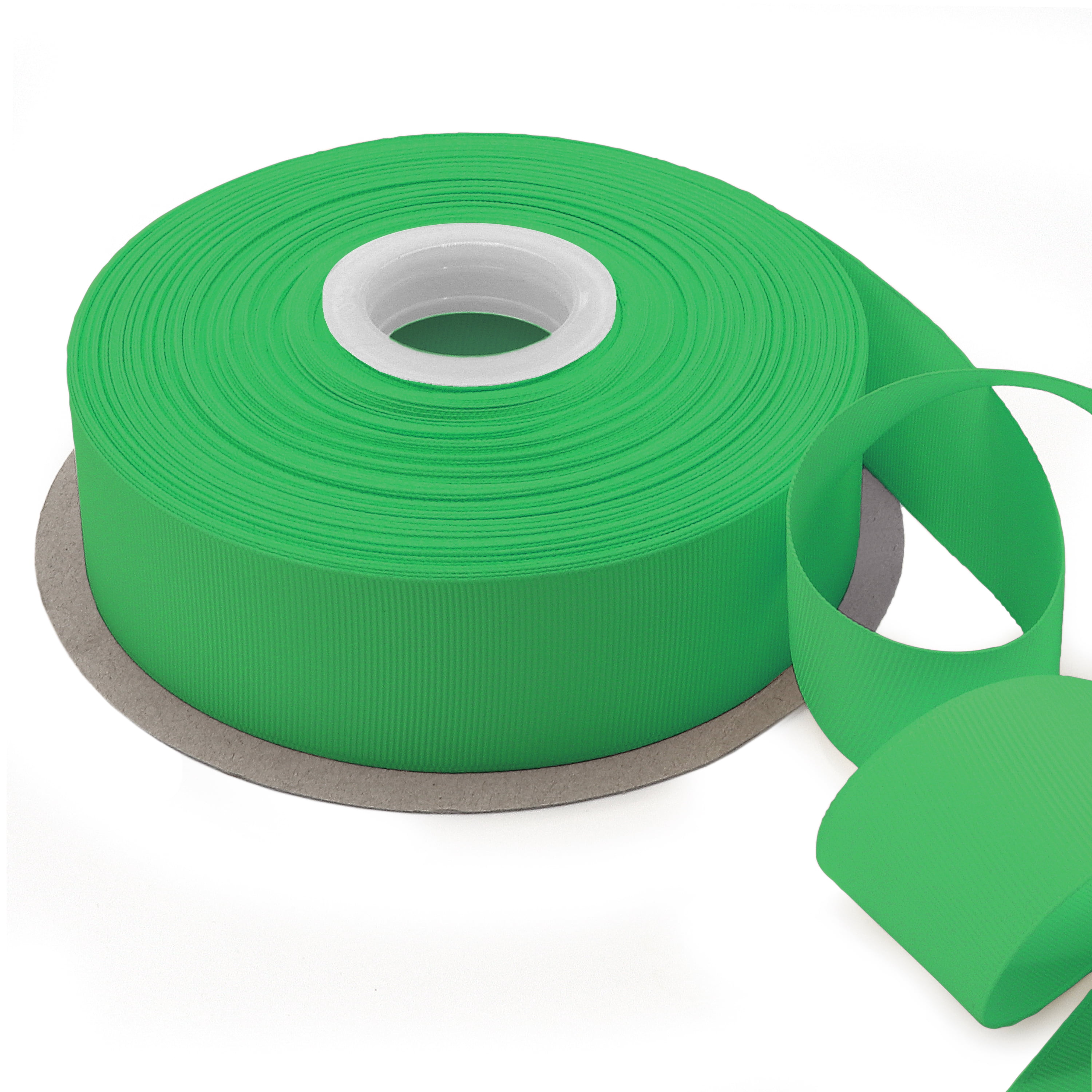 Polyester Emerald Green Grosgrain Ribbon, 150' x 1.5" by Gwen Studios
