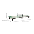 thumbnail image 2 of Entraîneur de Tennis de Table Portable Mini Table de Ping-Pong Vert 1 Ensemble 23.6x11.8x2.6 Po, 2 of 5