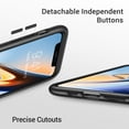 thumbnail image 2 of Torras iPhone 11 Phone Case, Guardian Series, Black, 1 Each, 2 of 5