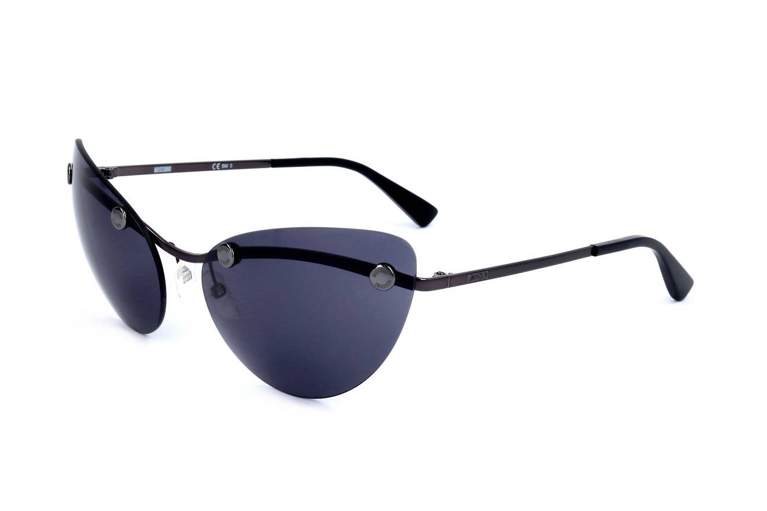 NEW MOSCHINO SUNGLASSES BLACK WOMEN EYEWEAR MOSCHINO MOS 126/S 0807 9O Moschino MOS077/S 0807 IR Women main image 4