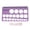 A, variant on Breastpump Flange Measurement Tool Nipple Shielding Ruler Grade Silicone Nipple Sizing Ruler with 21 Size Diameter