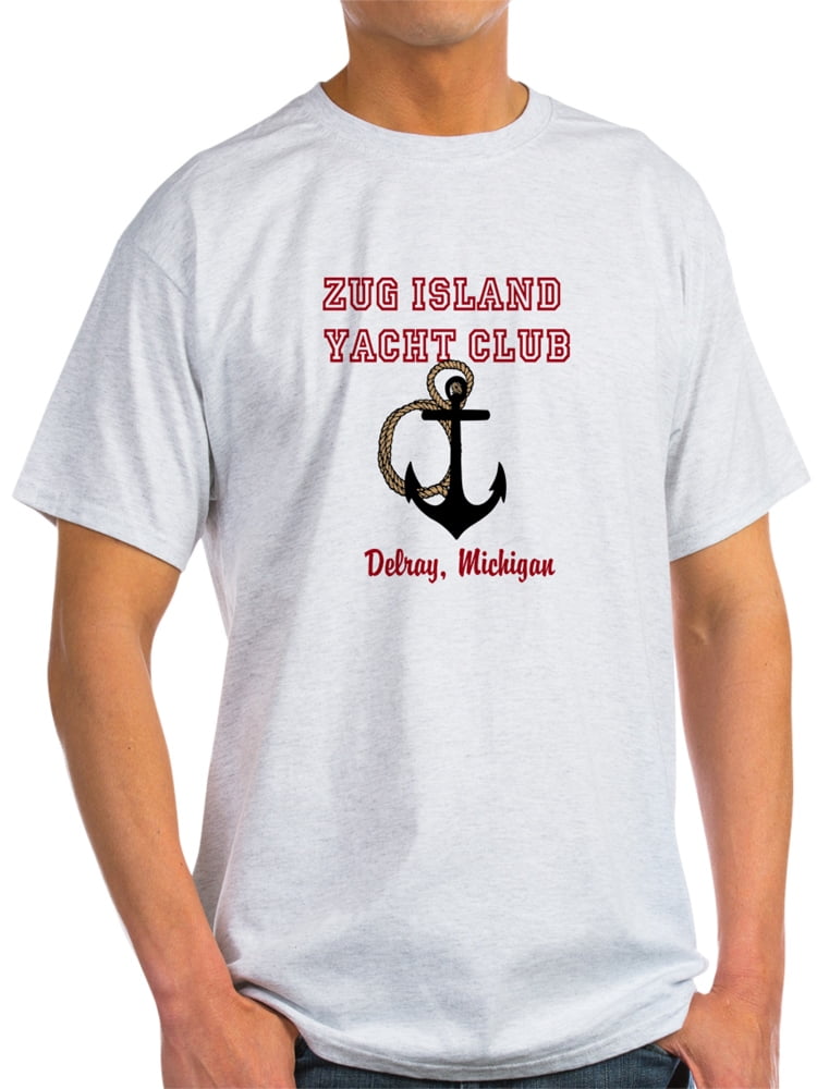 CafePress Zug Island Yacht Club TShirt Light TShirt CP