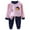 Pink, variant on Kids Toddler Boys Girls Easter Pajamas Animal Truck Rabbit Buddy Pajamas Easter Gift Sleepwear Pjs Set(2-3 Years,Yellow)