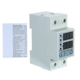 thumbnail image 4 of 63A 220V Din Rail Adjustable Over Voltage and Under Voltage Protective Device Protector Relay Over, 4 of 8