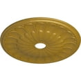 thumbnail image 3 of Ekena Millwork 26 3/4"OD x 3 5/8"ID x 1 3/8"P Elsinore Ceiling Medallion (Fits Canopies up to 3 5/8"), Hand-Painted Pharaohs Gold, 3 of 6