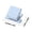 BU, variant on EGNMCR Office & Stationery Mini Hole Puncher Manual Multi Functional Portable Non Tools Paper Hole Puncher For Binder Binding hole punch