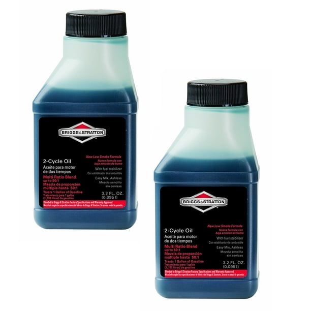 Briggs and Stratton 2 Pack of Genuine OEM Replacement 2 Cycle Oil