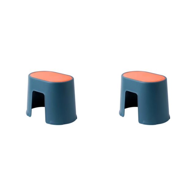 Moyic Muebles duraderos Preferido PP Prácticos y plegables Taburetes para cambiar zapatos para niños Bancos de plástico Suministros para Type6 NO6