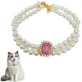 thumbnail image 2 of MVRLSH Under 10$ Cute And Funny Pet Pearl Gemstone Necklace, 2 of 5