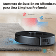 thumbnail image 3 of Robot Aspiradora Inteligente S8 Plus 360 Smart Life Aspira y trapeador con autovaciado, 3 of 5
