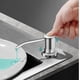 thumbnail image 4 of Dispensador de Jabón para Fregadero de Cocina Acero Inoxidable Blanco Plateado. Incluye botella de líquido lavavajillas., 4 of 5