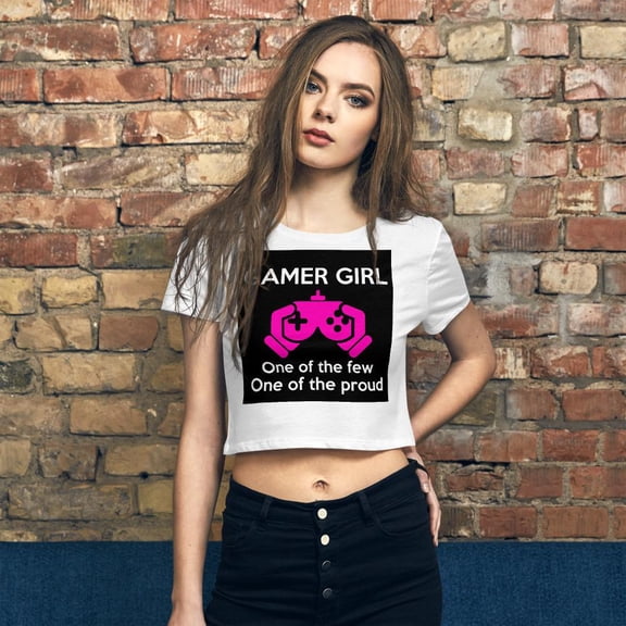 Gamer Girl 2 Crop Tee