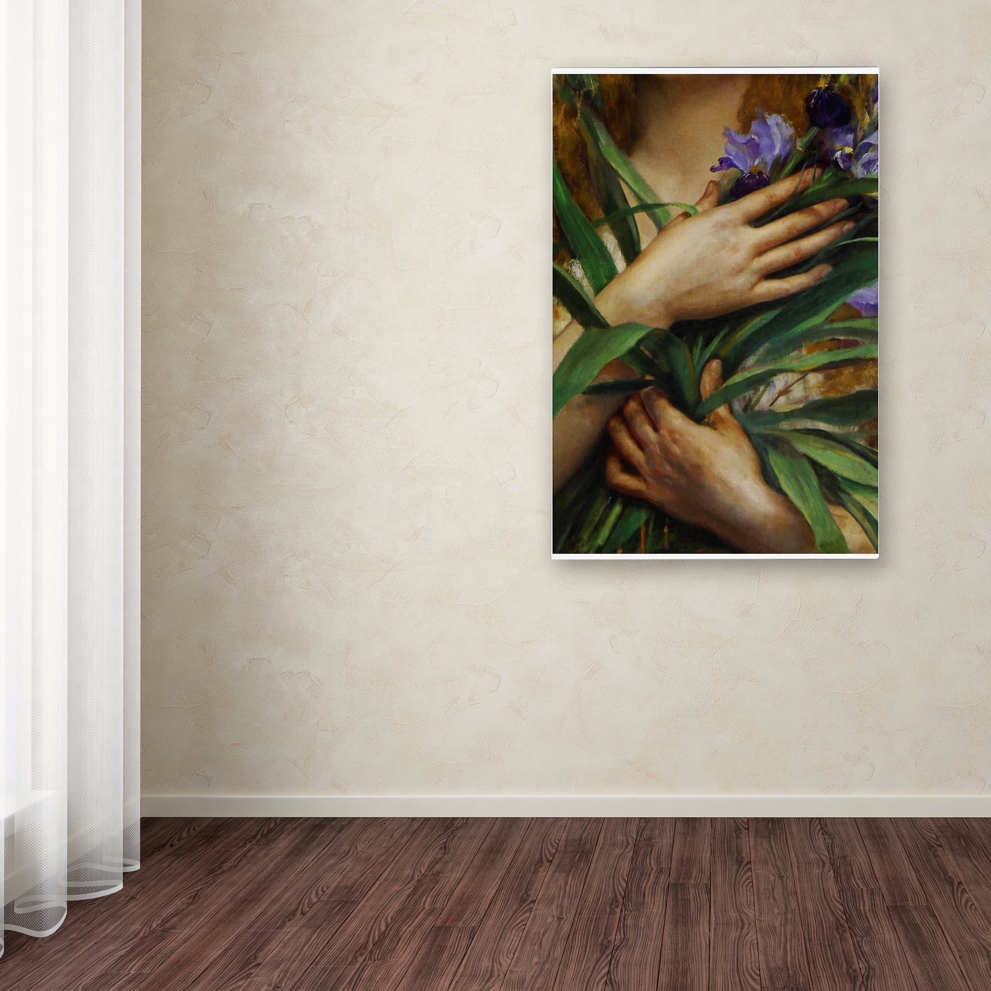 Trademark Fine Art 'Ophelia Detail' Canvas Art by Vintage Lavoie