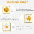 thumbnail image 3 of Secura 7.5-Inch Fruit Visual Timer for Kids, 60-Minute Countdown Timer for Classroom or Kitchen, Durable Mechanical Timer Clock with Magnetic Backing (Orange), 3 of 7