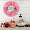 thumbnail image 6 of BOBOMOTI Christmas Wreath Decorations for Christmas Artificial Wreath for Xmas Party Home Decor 12 Inch Xmas Wreath Clearance, 6 of 7