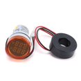 thumbnail image 1 of Ymiko Current Meter Signal Light,Current Signal Indicator,Current Signal Indicator Universal 2‑Display Round Lamp Light 60~500V AC AD16-22DVA, 1 of 8