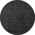 thumbnail image 1 of Ahgly Company Indoor Round Abstract Gray Modern Area Rugs, 5' Round, 1 of 4