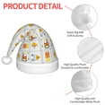 thumbnail image 4 of Bingfone Construction Equipments Worker for Kids Christmas Hat Santa Hat for Boys Girls Teenager for Christmas New Year Xmas Festive Holiday Party Supplies Gifts, 4 of 6